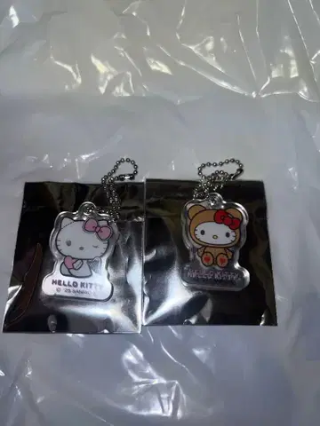 헬로키티 아크릴 참 2종 세트