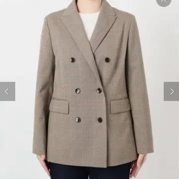 SLOBE IENA TR 더블 브레스트 자켓