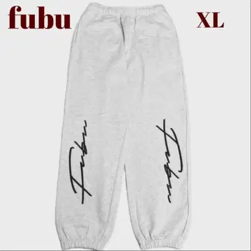 [ FUBU/후부 ] 스웨트 팬츠 XL 애쉬 그레이 스포츠 룸웨어