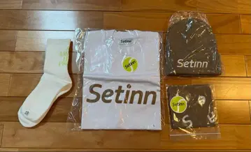 Setinn T셔츠 L사이즈 화이트 세트