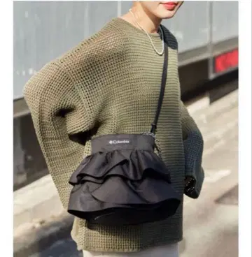 컬럼비아 별주 프릴 숄더 백 프릭스스토어