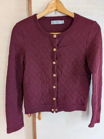 쁘띠바토 츄빅 퀼팅 가디건