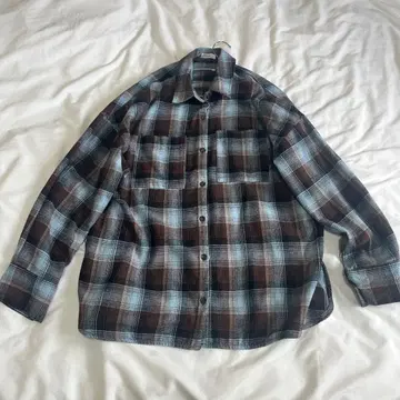 SALOON 체크 셔츠