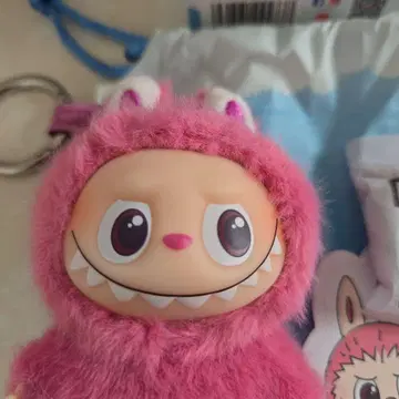 POP MART 핑크몬스터 봉제 인형 [ Q ]