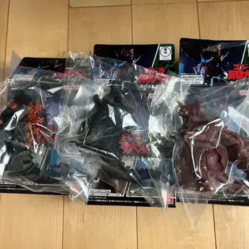 고질라 진격 대전 새로운 방문자 3체 세트 미사용 새상품