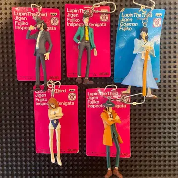 루팡 3세 키링 5체 세트