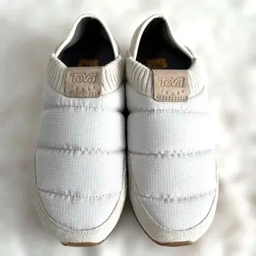 [ 새상품급 ] Teva 리 엔버 모크 슬립온 1984 화이트 25cm