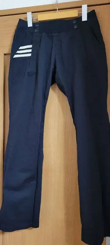 adidas 레어 디자인 캐주얼 팬츠 스트라이프 L 사이즈