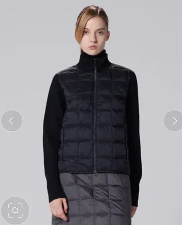 TAION 블랙 다운 자켓 M