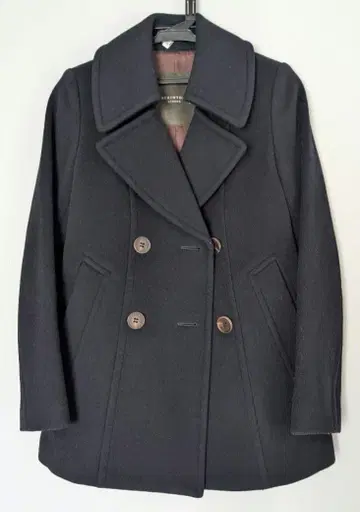 매킨토시 런던 캐시미어 혼방 피코트 (네이비)