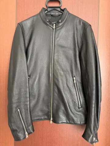 그린 라벨 릴랙싱 싱글 라이더 자켓 블랙