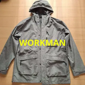워크맨 남성용 레인코트 백인 그레이 3L