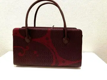 순수 실크 타테니시키 리큐 기모노 가방