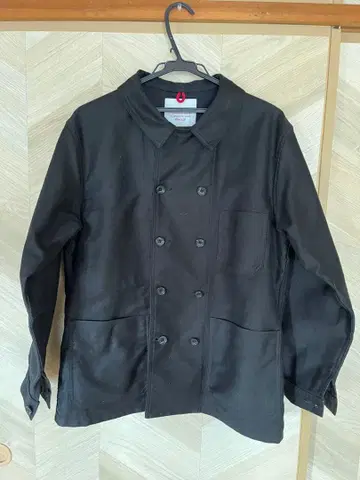 르 상 파레이유 더블 몰스킨 커버올 새상품급 40 블랙