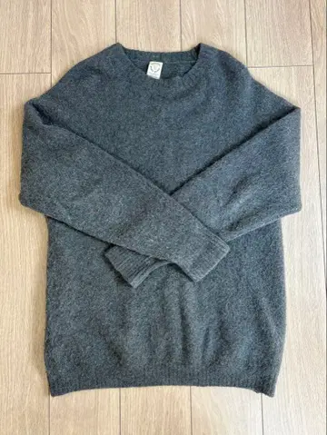 BEAUTY & YOUTH 그레이 크루넥 스웨터 XL