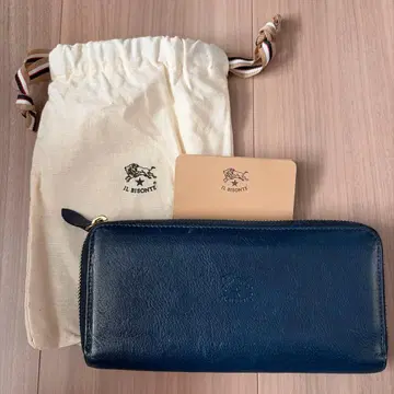 일비종떼 장지갑 네이비