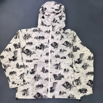 THE NORTH FACE 후드 부착 나일론 자켓 M