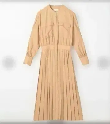 투모로우랜드 원피스 셔츠 플리츠 스커트 36 일본제