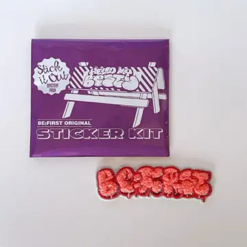 BE:FIRST 자수 스티커