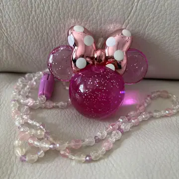 미니 마우스 글리터 핑크 액세서리