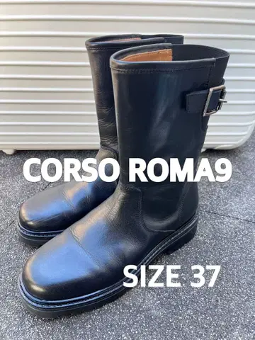 [ 새상품급 ] CORSO ROMA 9 엔지니어 부츠 37