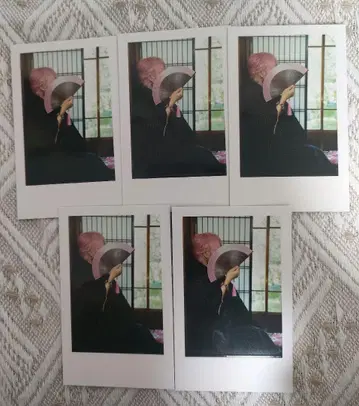 이레이스 실사 랜덤 폴라로이드풍 트레이딩 카드 2025 나이코 5장 세트