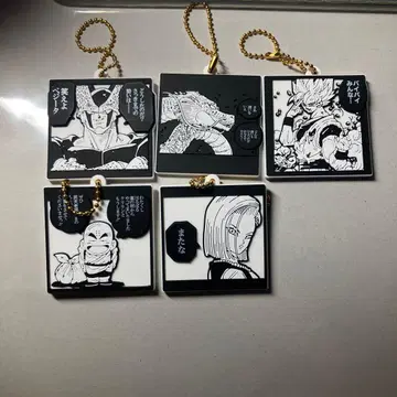 드래곤볼 40주년 기념 러버 마스코트 비스킷 러버 마스코트