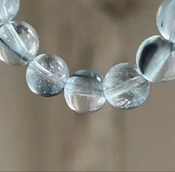 새상품급 블루 루틸 쿼츠 팔찌