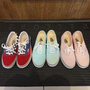 Vans 스니커즈 3족 세트