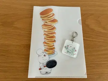 카쿠노 에이코 클리어 파일 키링 유령 아치