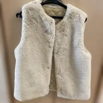 ZARA kids 리버서블 퍼 베스트