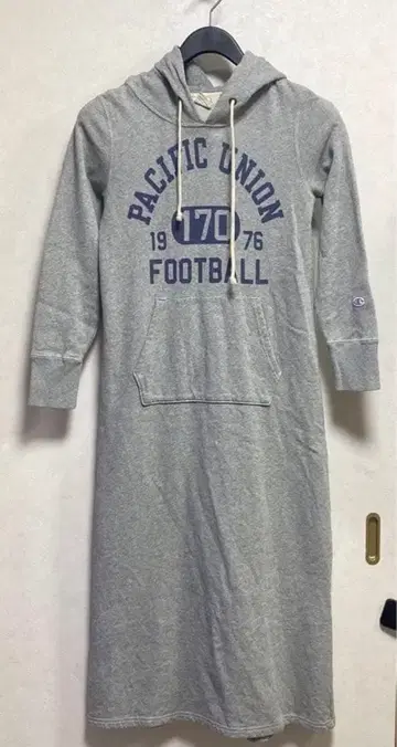 [ M ] Champion 롱 후드티 원피스
