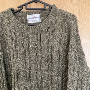 데드스탁 USA 구제 의류 liberty 오버 사이즈 니트 스웨터