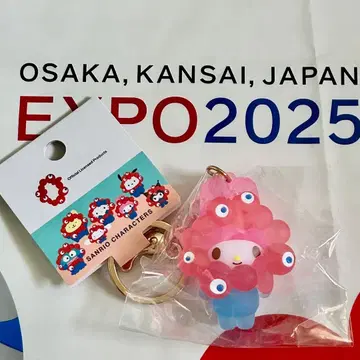 새상품 [ 마이멜로디 ] 미야쿠미야쿠 변신 입체 마스코트 클리어 컬러