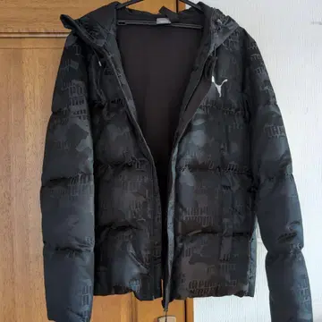 PUMA 후드 부착 다운 자켓 XL