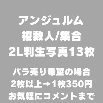 안쥬르므 2L판 브로마이드 13장 세트