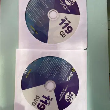 Zumba Instructor 119 CD/DVD 세트