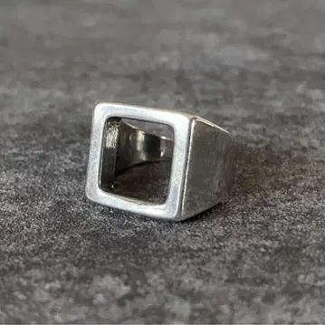 멕시칸 주얼리 실버 925 프레임 핑키링 시그넷 반지