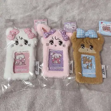 mikko 트레이딩 카드 케이스 사진 키링 무스 캐미 라떼