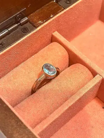 아쿠아 마린 링 반지