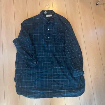 Christian d'Avesnes 플란넬 셔츠 긴팔 체크