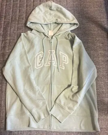 GAP 민트 그린 집업 후드티