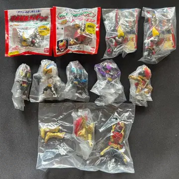 가면라이더 키바 키링 피규어 10종 세트