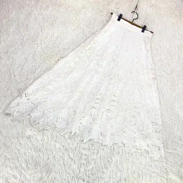 [ Diagram ] 다이아그램 (36) 플레어 레이스 스커트