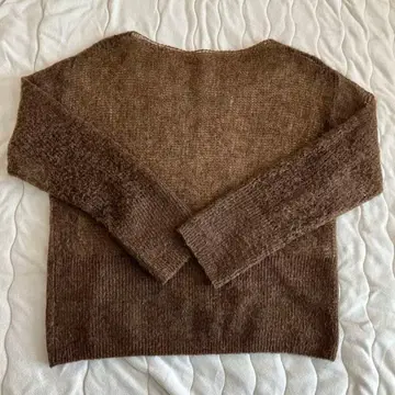 [ 바빌론 ] 브라운 니트 스웨터