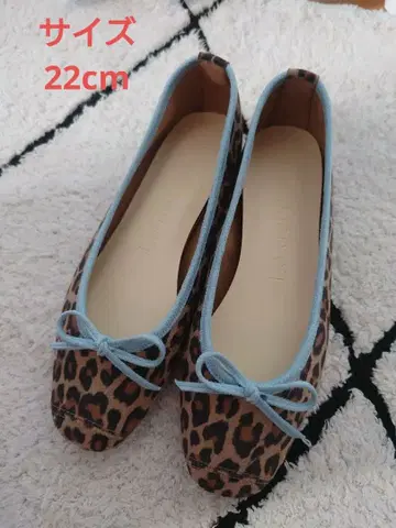 미사용 새상품 루탈론 Le decore 발레리나 레오파드 무늬 22cm