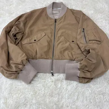 JOURNAL STANDARD 베이지 MA-1 자켓