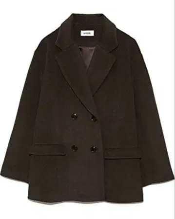 SNIDEL 스나이델 sustainable 숏코트 그레이