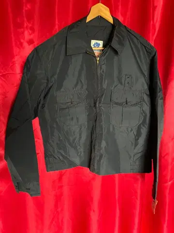 80년대 미국 보안 요원 나일론 자켓 M 사이즈
