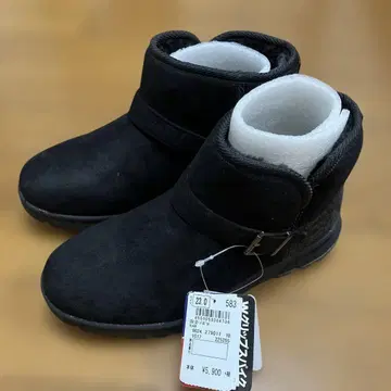 블랙 스노우 숏부츠 23.0cm